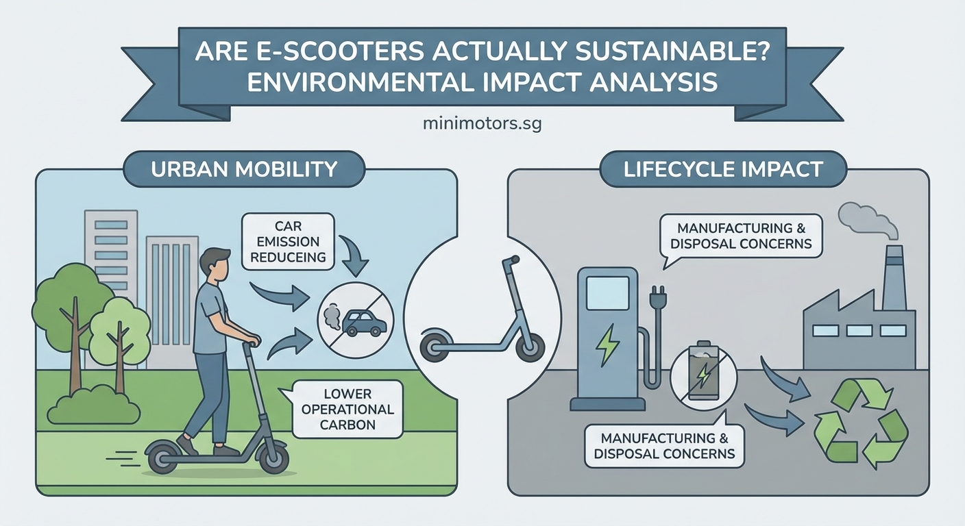 Are E-Scooters Actually Sustainable? Environmental Impact Analysis - Illustration 3