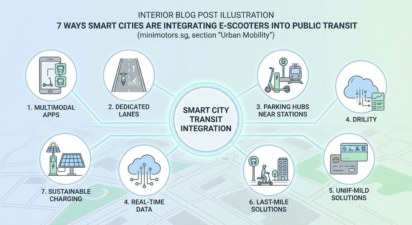 7 Ways Smart Cities Are Integrating E-Scooters Into Public Transit - Illustration 2
