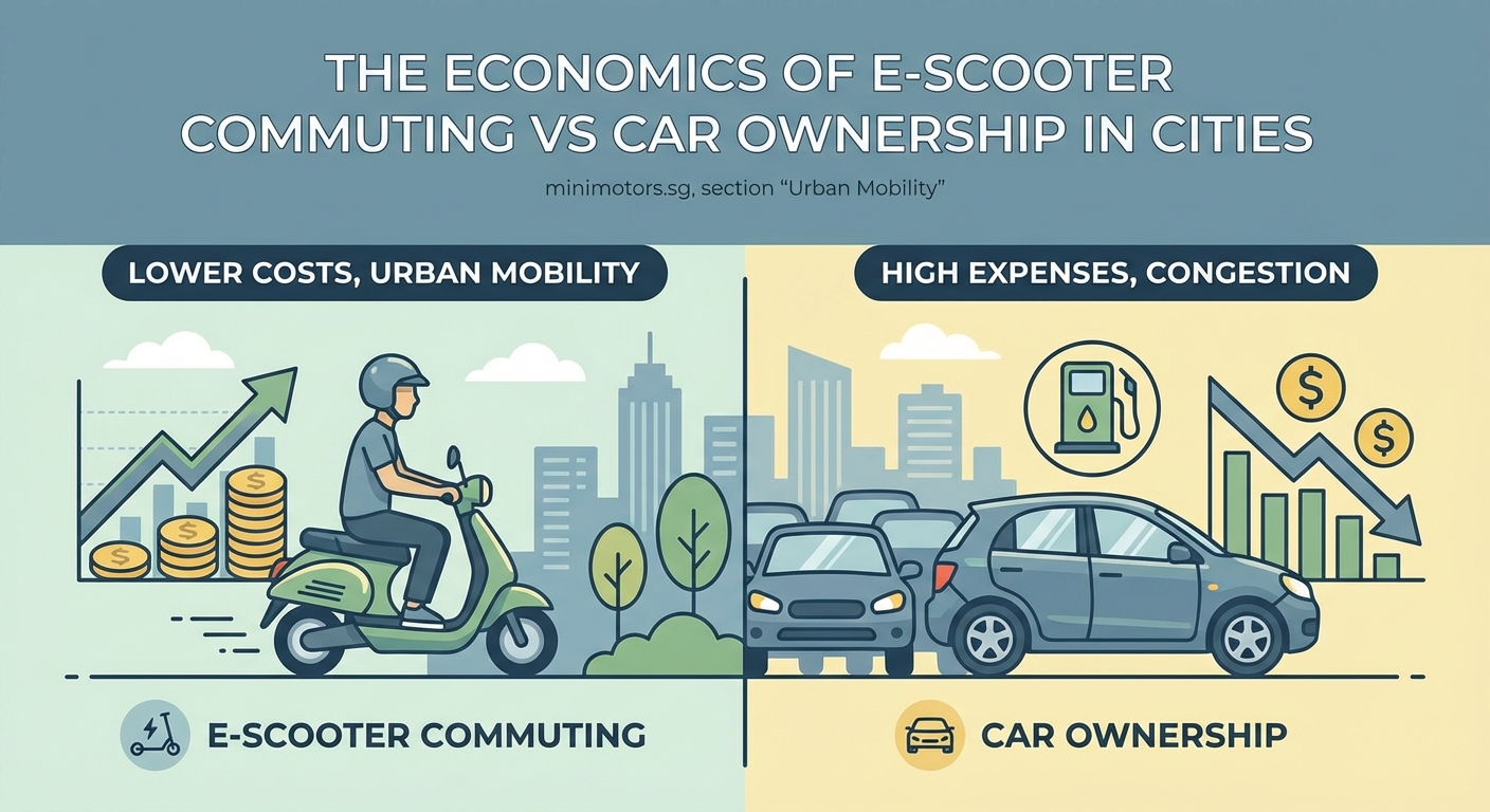 The Economics of E-Scooter Commuting vs Car Ownership in Cities - Illustration 3