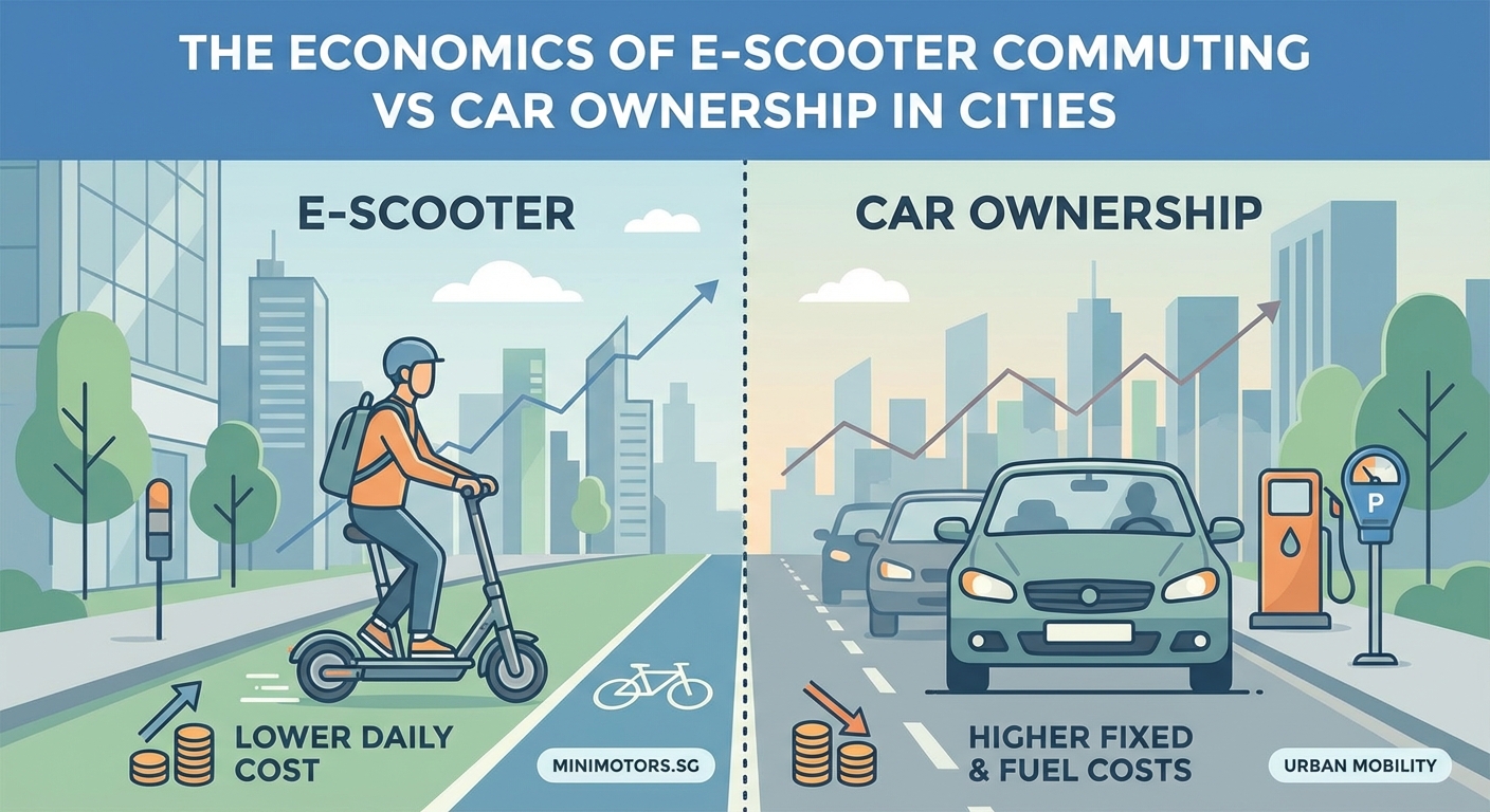 The Economics of E-Scooter Commuting vs Car Ownership in Cities - Illustration 4