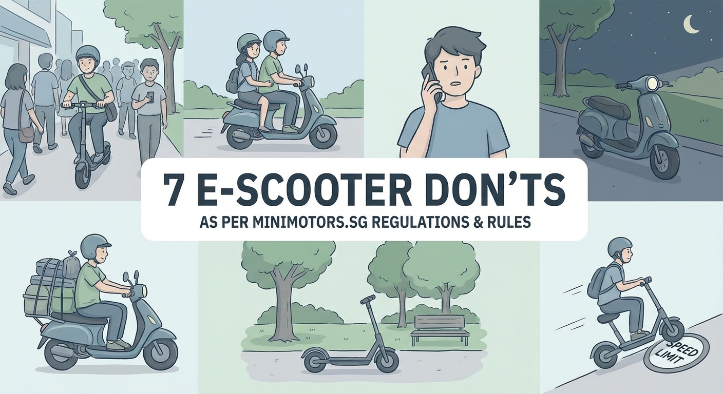 7 Things That Are Illegal on Your E-Scooter (That You're Probably Doing) - Illustration 2