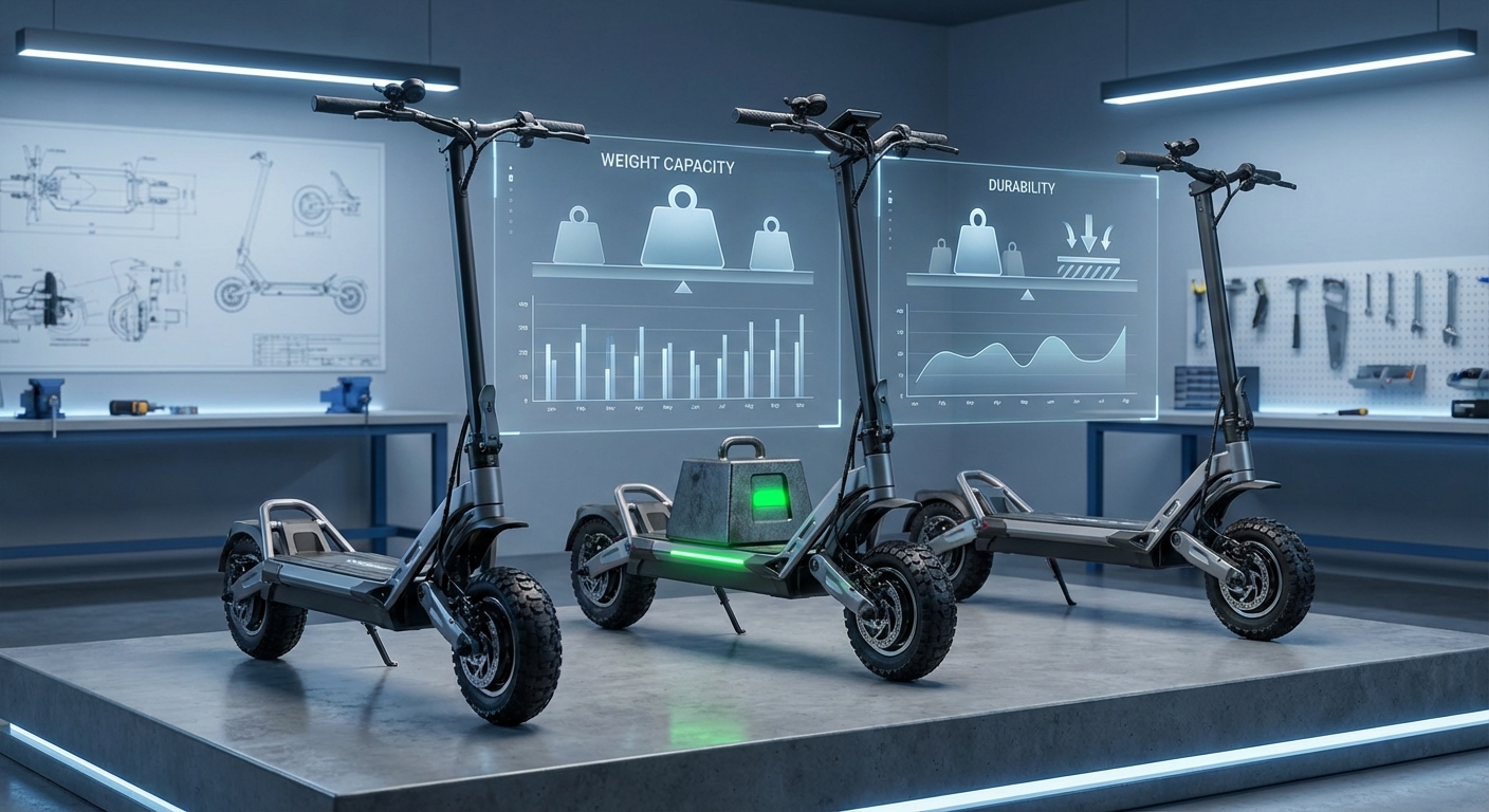 Best E-Scooters for Heavy Riders: Weight Capacity and Durability Compared