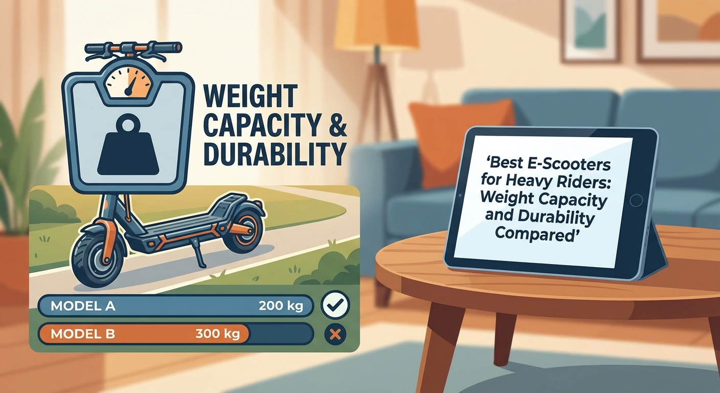 Best E-Scooters for Heavy Riders: Weight Capacity and Durability Compared — 1