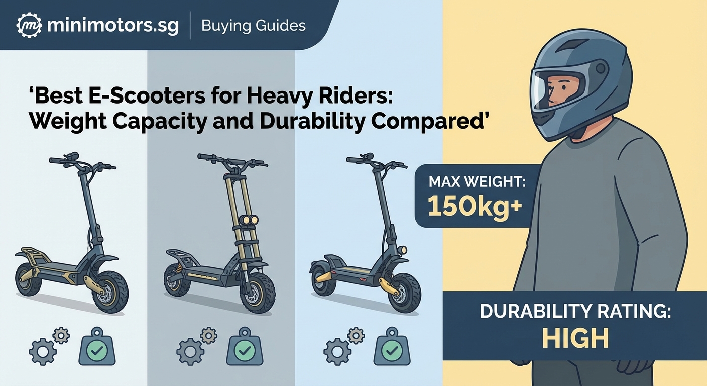 Best E-Scooters for Heavy Riders: Weight Capacity and Durability Compared — 3
