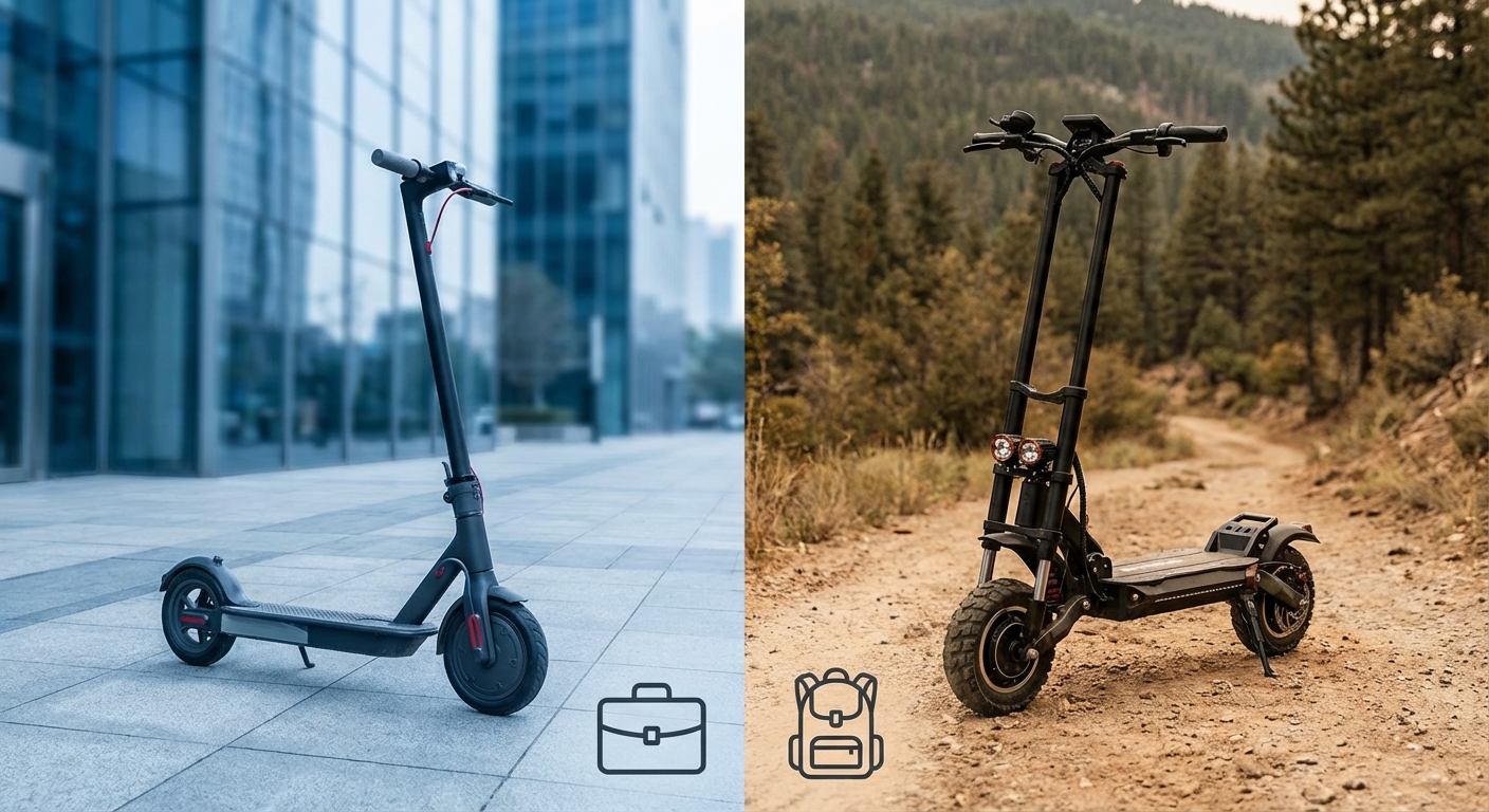 Commuter vs Off-Road E-Scooters: Which Type Should You Buy?