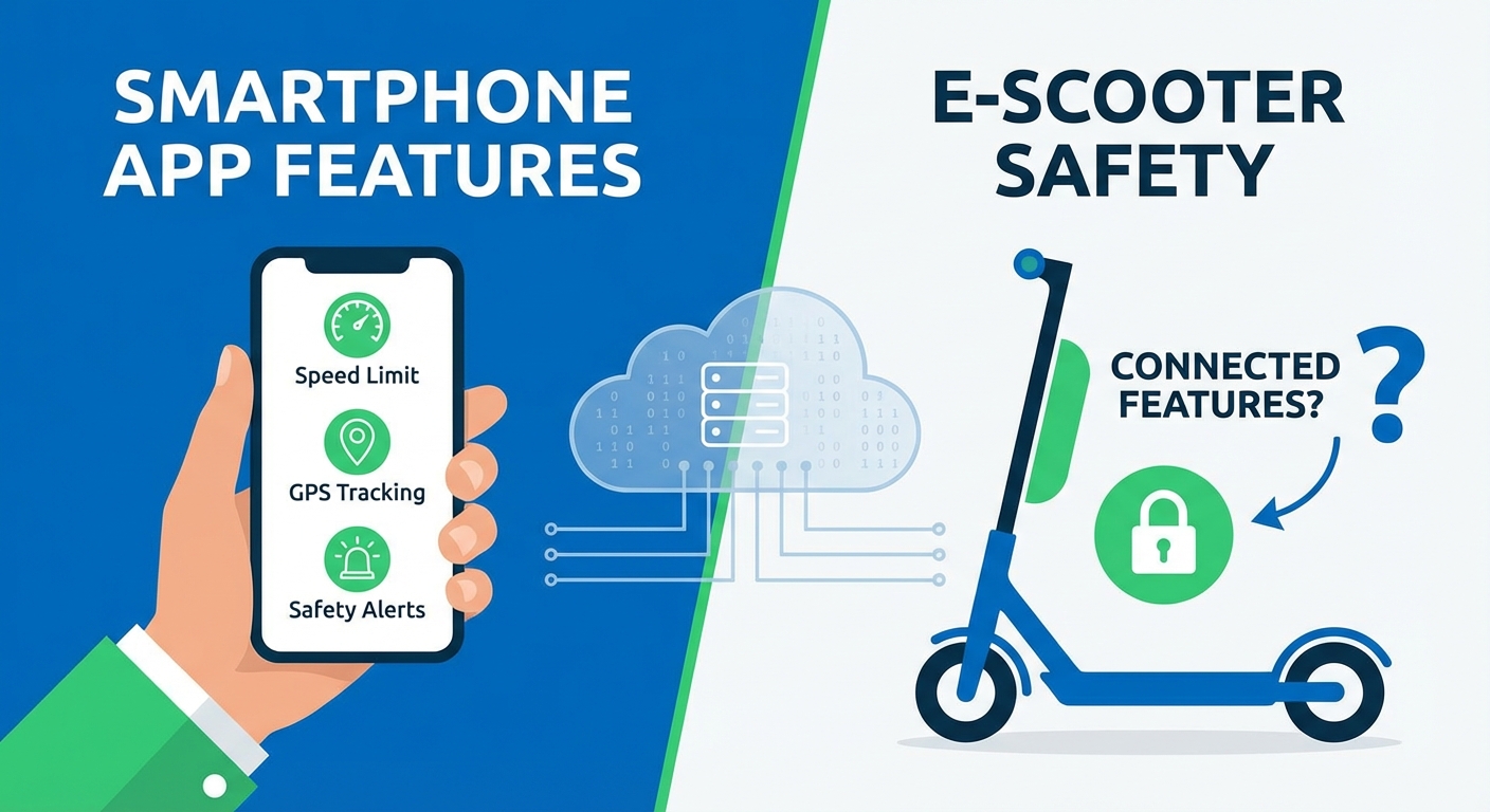 Do Smartphone Apps Really Make E-Scooters Safer? A Deep Dive Into Connected Features — 2