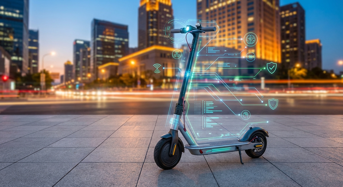 How AI and IoT Are Making E-Scooters Smarter and Safer
