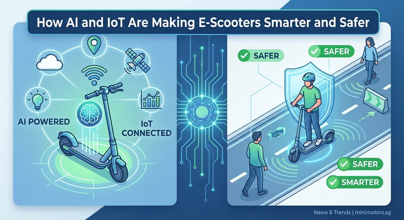 How AI and IoT Are Making E-Scooters Smarter and Safer — 1