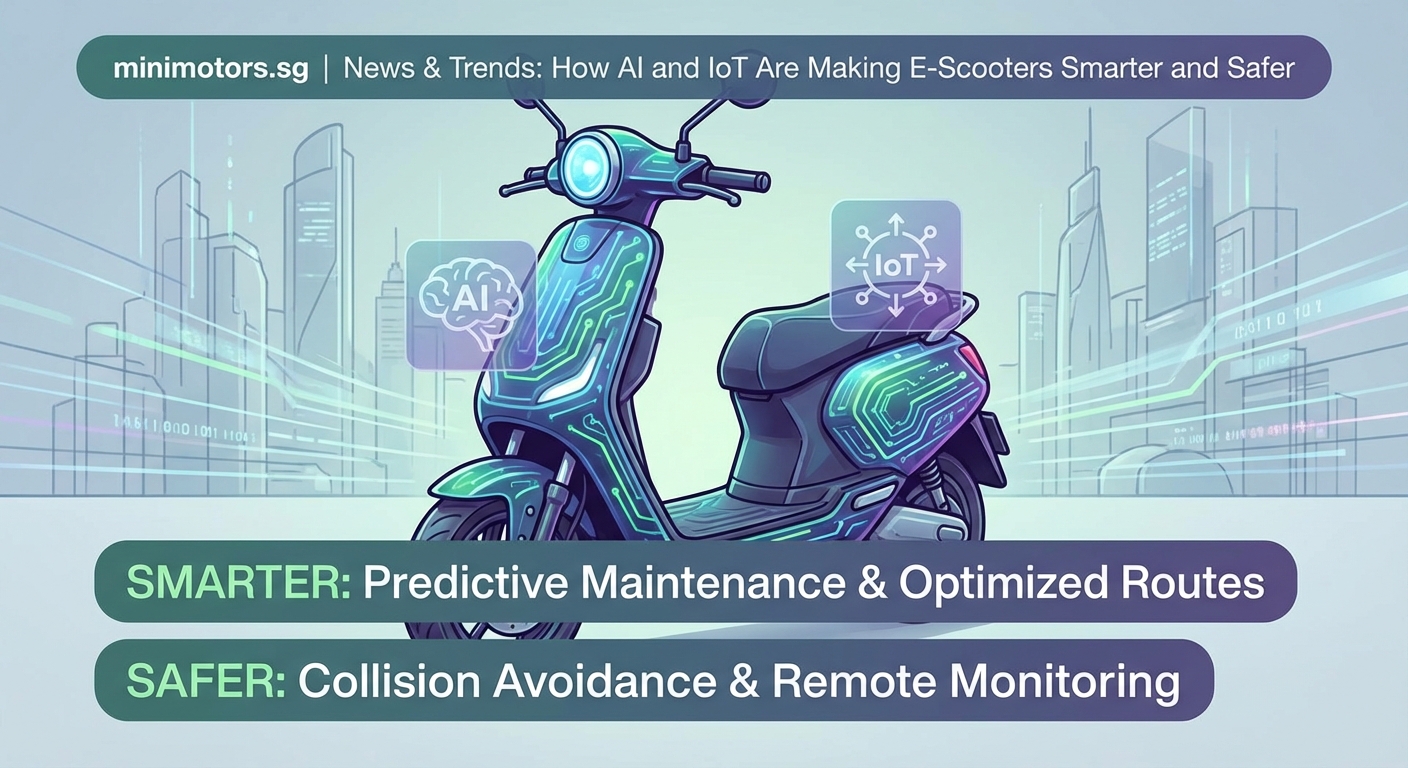 How AI and IoT Are Making E-Scooters Smarter and Safer — 2