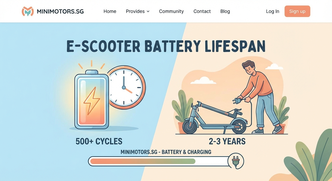 How Long Do E-Scooter Batteries Actually Last? - Illustration 2