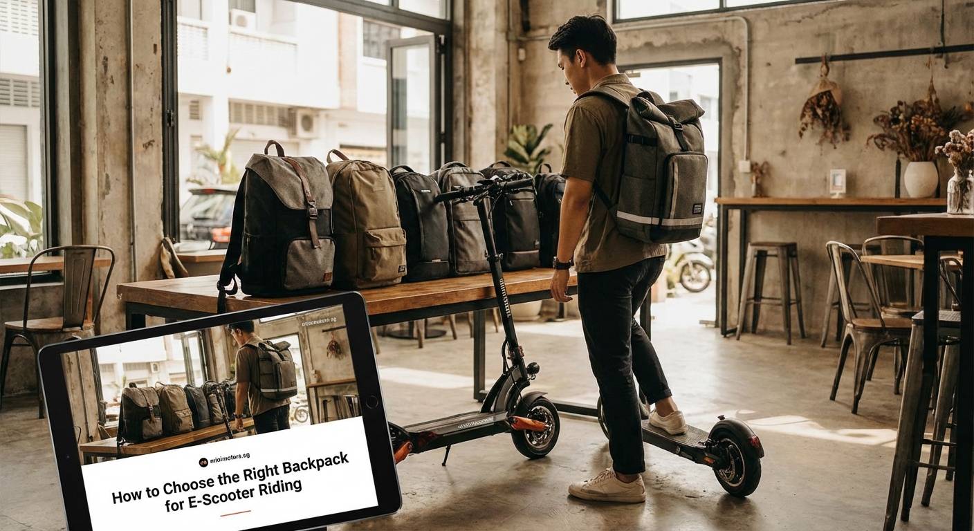 How to Choose the Right Backpack for E-Scooter Riding — 2