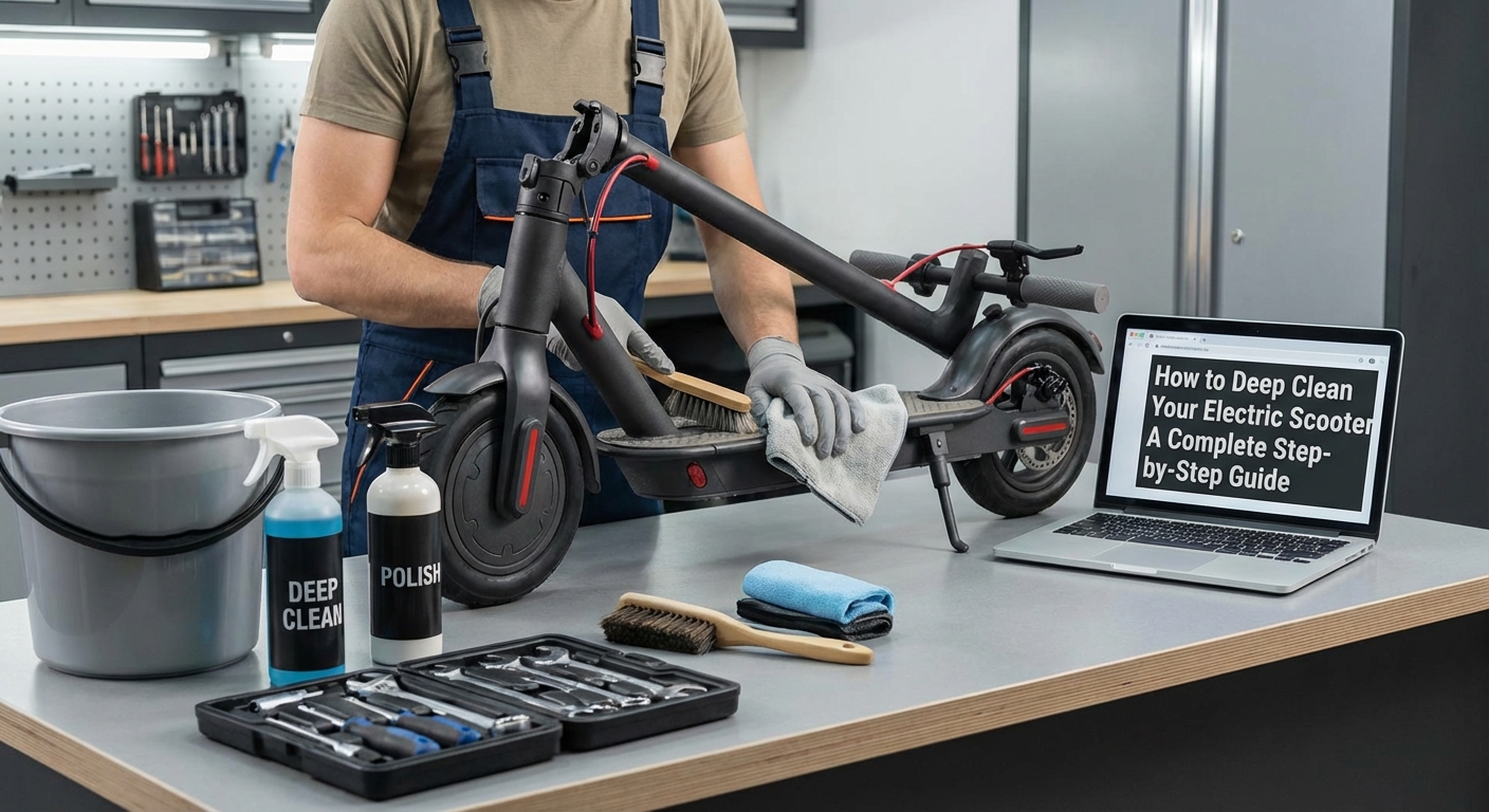 How to Deep Clean Your Electric Scooter: A Complete Step-by-Step Guide — 2