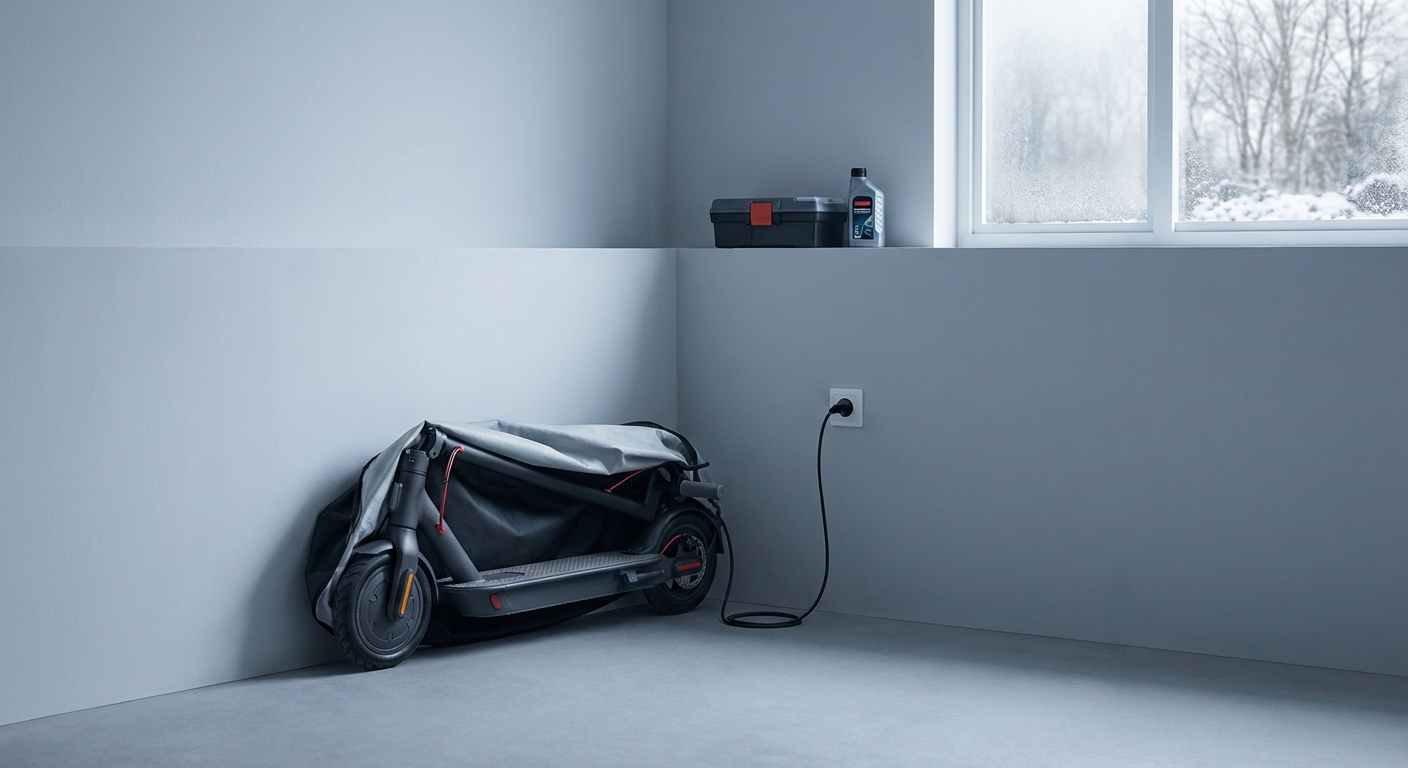 How to Properly Store Your Electric Scooter During Winter and Off-Season