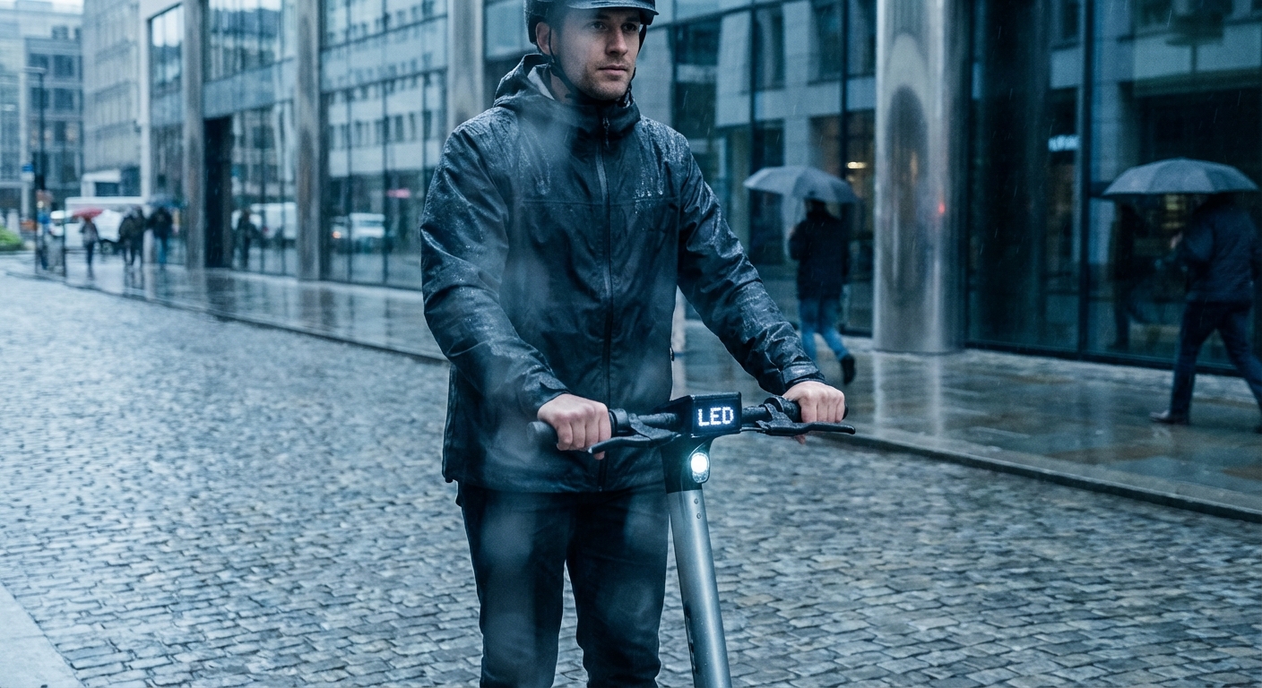 How to Ride an E-Scooter in the Rain Without Losing Control