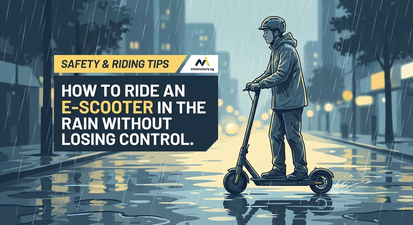 How to Ride an E-Scooter in the Rain Without Losing Control — 1