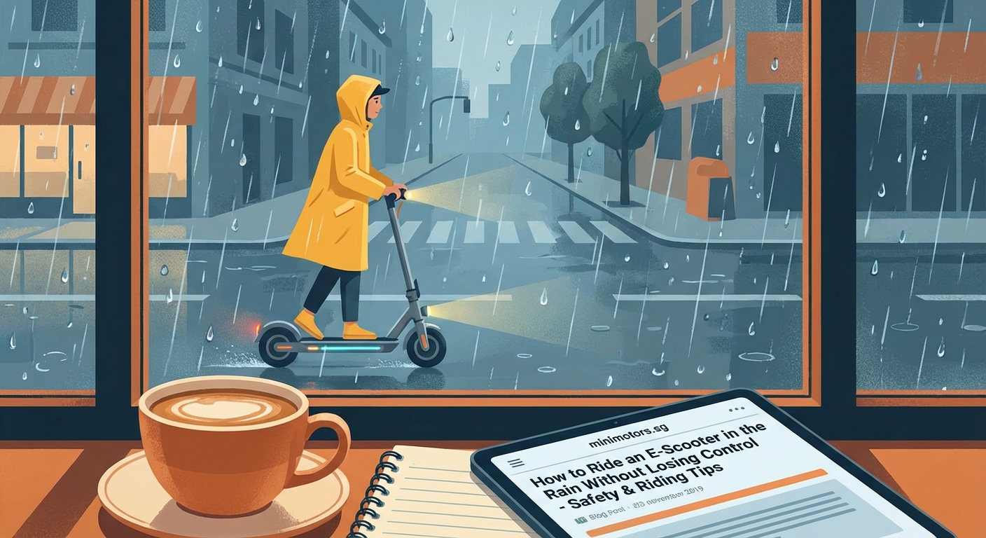 How to Ride an E-Scooter in the Rain Without Losing Control — 2