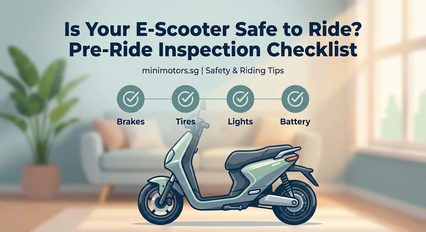Is Your E-Scooter Safe to Ride? Pre-Ride Inspection Checklist — 2