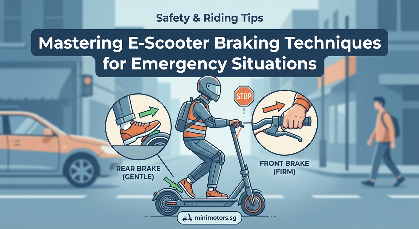 Mastering E-Scooter Braking Techniques for Emergency Situations — 1