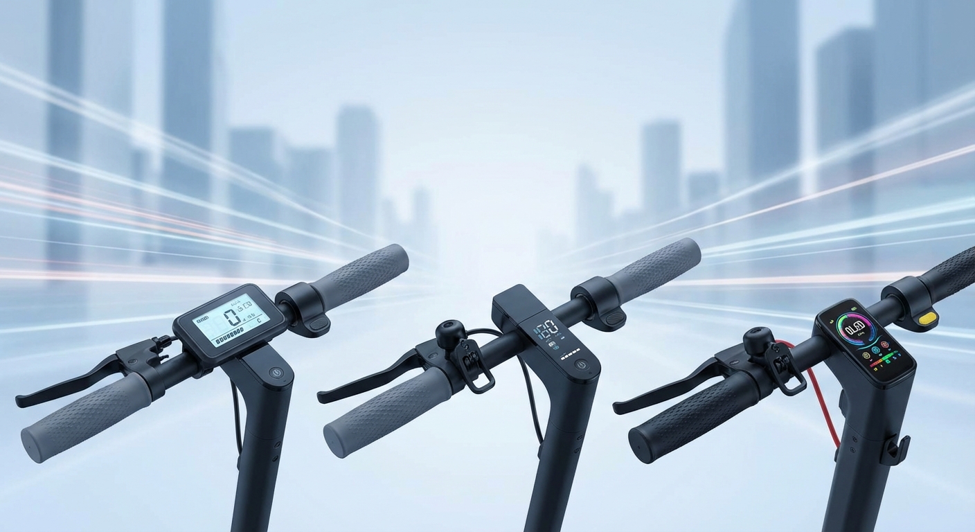 The Ultimate Guide to E-Scooter Display Technology: LCD vs LED vs OLED Screens