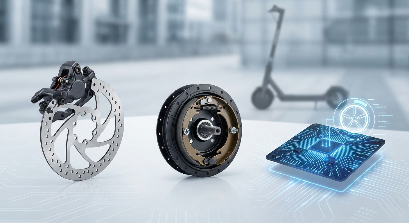 Understanding E-Scooter Braking Systems: Disc, Drum, and Electronic Explained