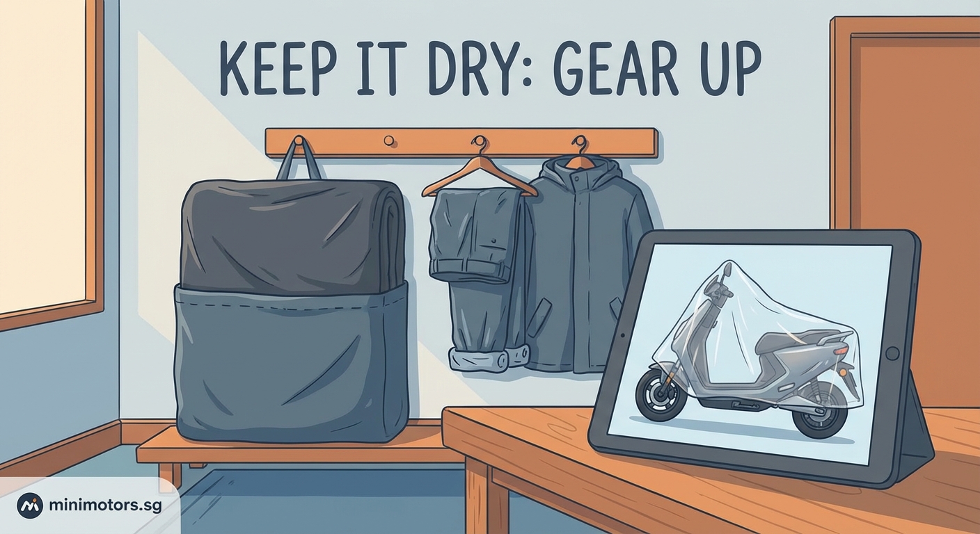 Waterproof Covers and Rain Gear: Keeping Your E-Scooter Dry — 2