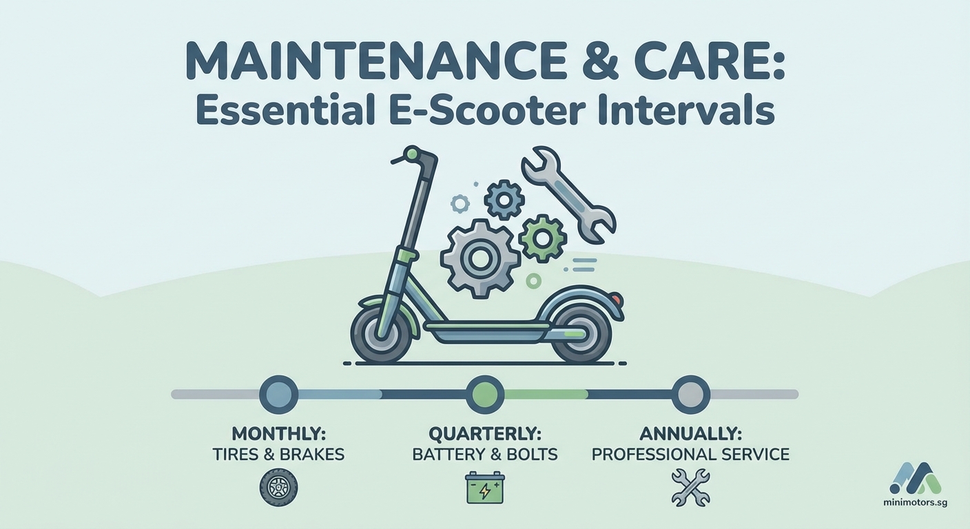 When Should You Service Your E-Scooter? Essential Maintenance Intervals Explained — 1