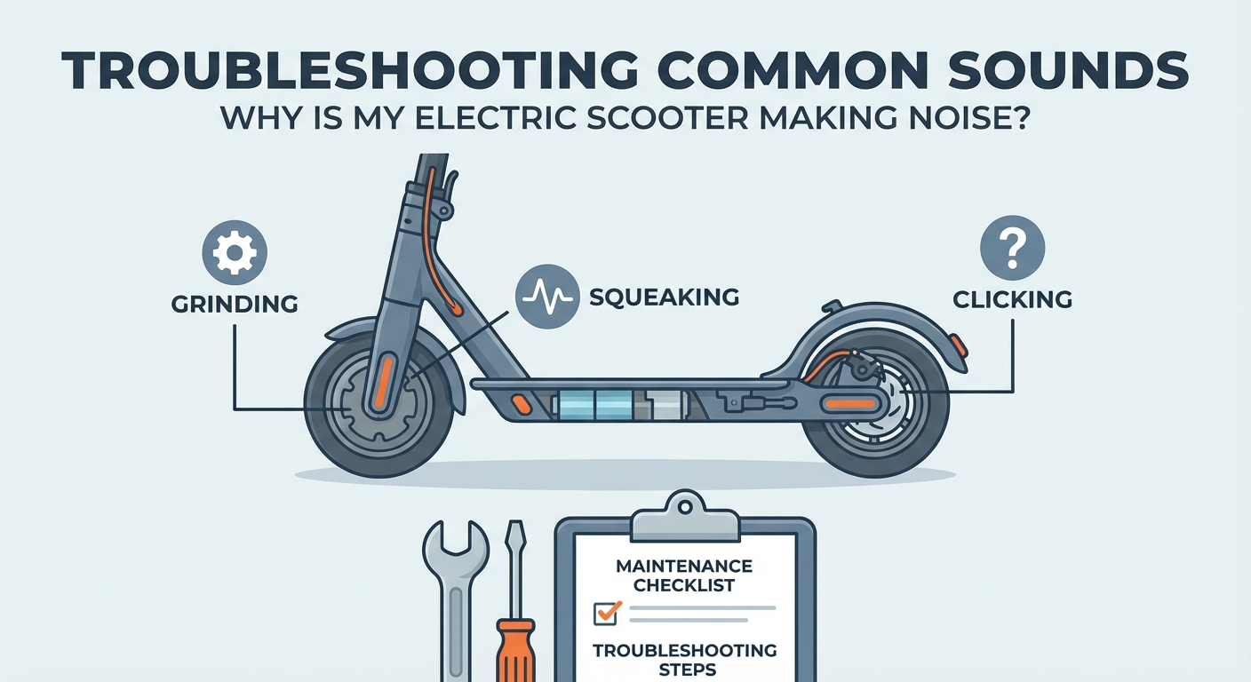 Why Is My Electric Scooter Making Noise? Troubleshooting Common Sounds — 2