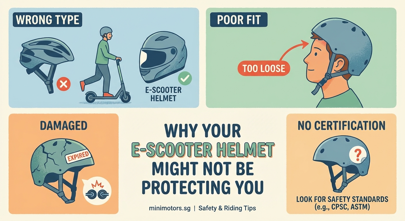 Why Your E-Scooter Helmet Might Not Be Protecting You Properly — 2
