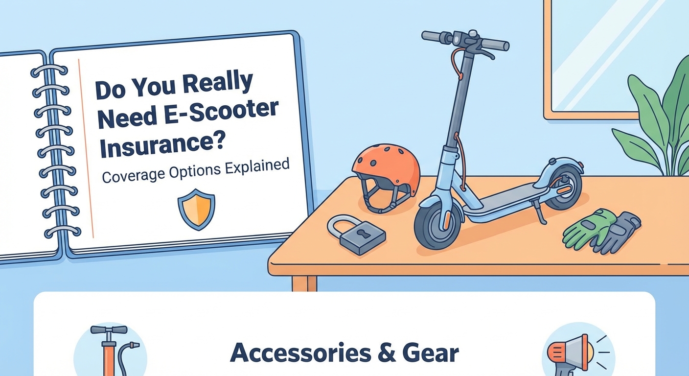 Do You Really Need E-Scooter Insurance? Coverage Options Explained - Illustration 1