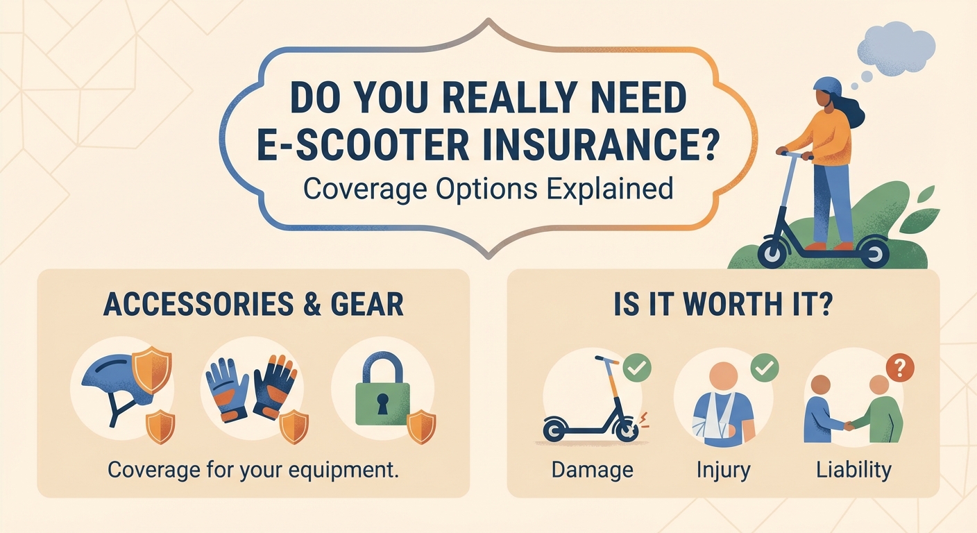 Do You Really Need E-Scooter Insurance? Coverage Options Explained - Illustration 3