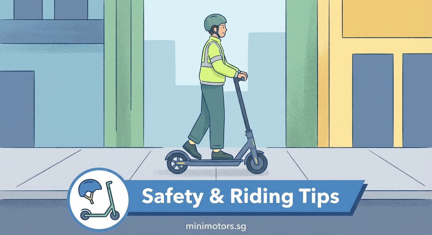 What Should You Wear When Riding an E-Scooter Daily? - Illustration 2
