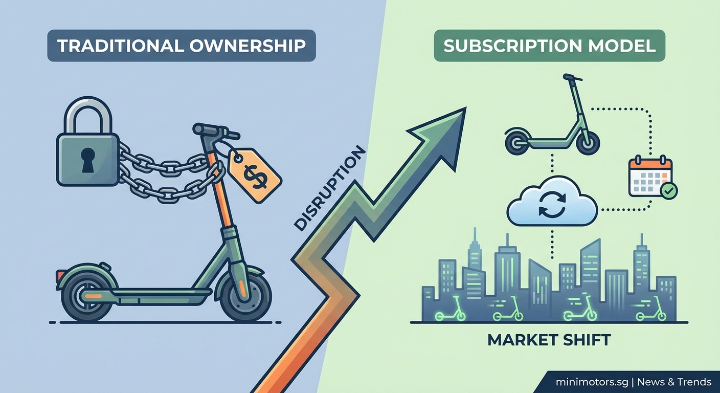 How Subscription-Based E-Scooter Ownership Is Disrupting the Market - Illustration 1