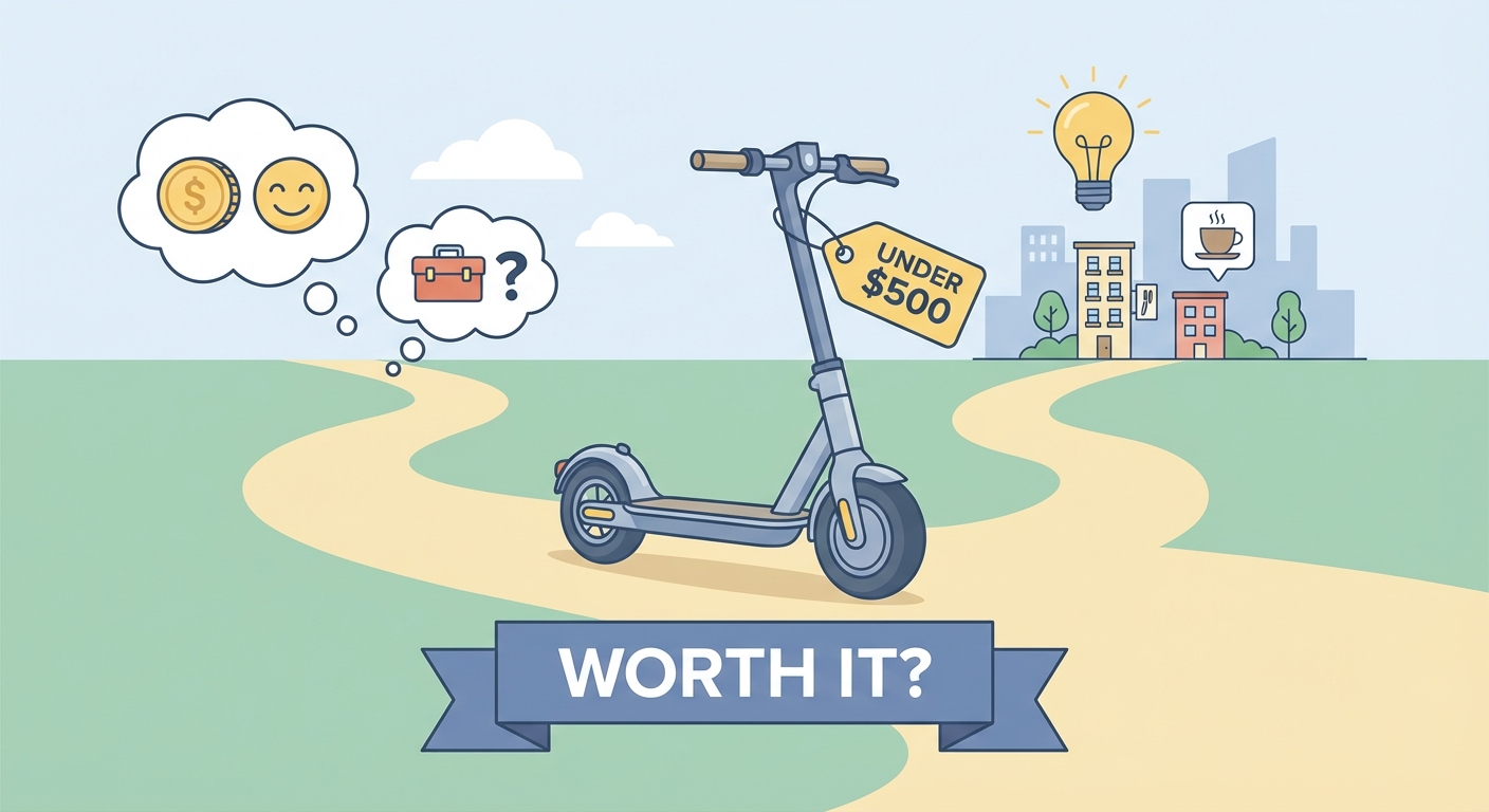 Budget E-Scooters Under $500: Are They Worth It? — image 1