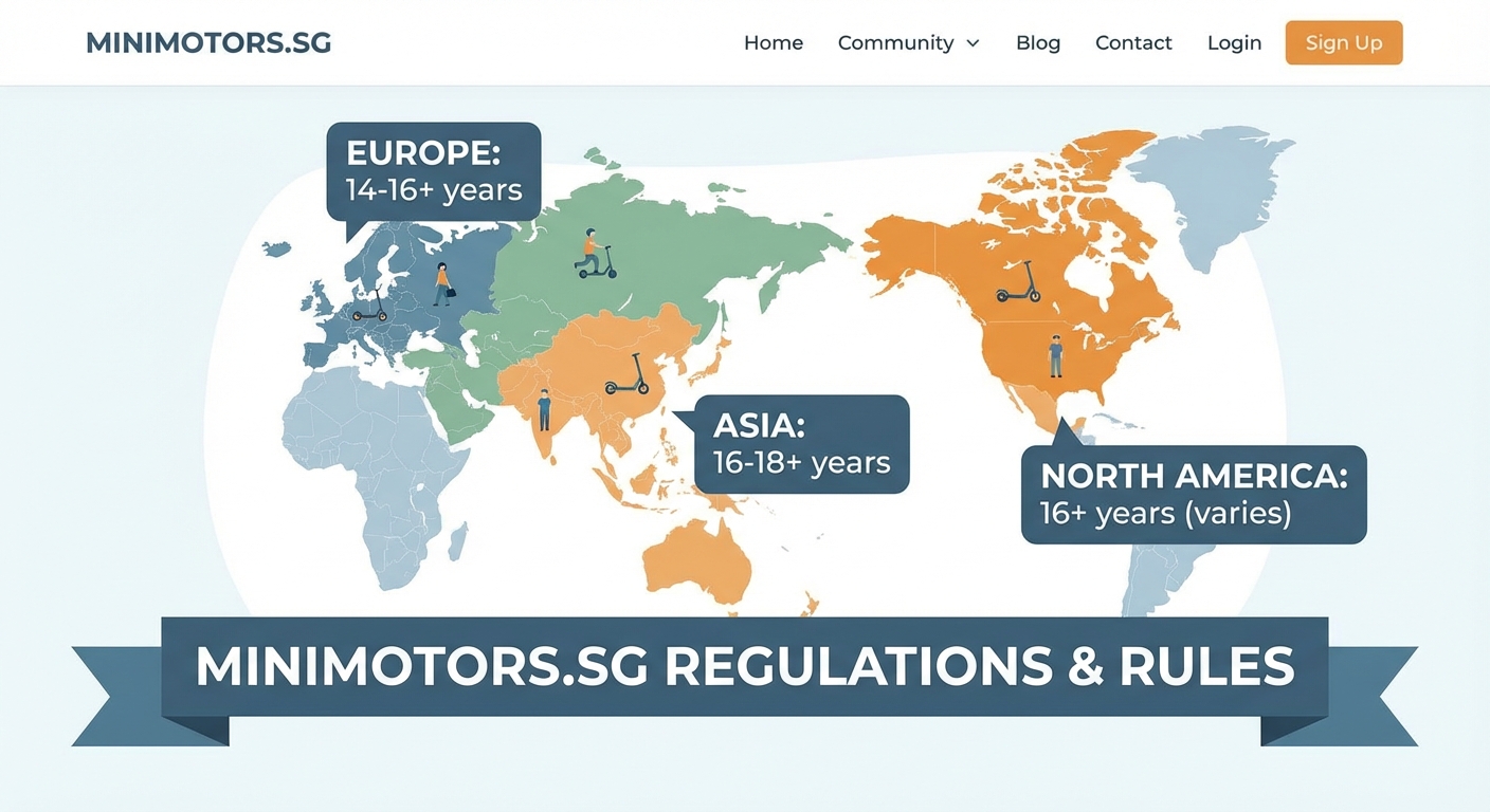 Age Restrictions for E-Scooter Riders: Minimum Age Requirements by Region — image 3