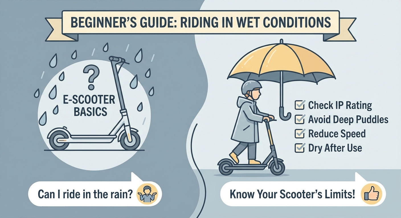 Can You Ride an Electric Scooter in the Rain? What Beginners Need to Know — image 1