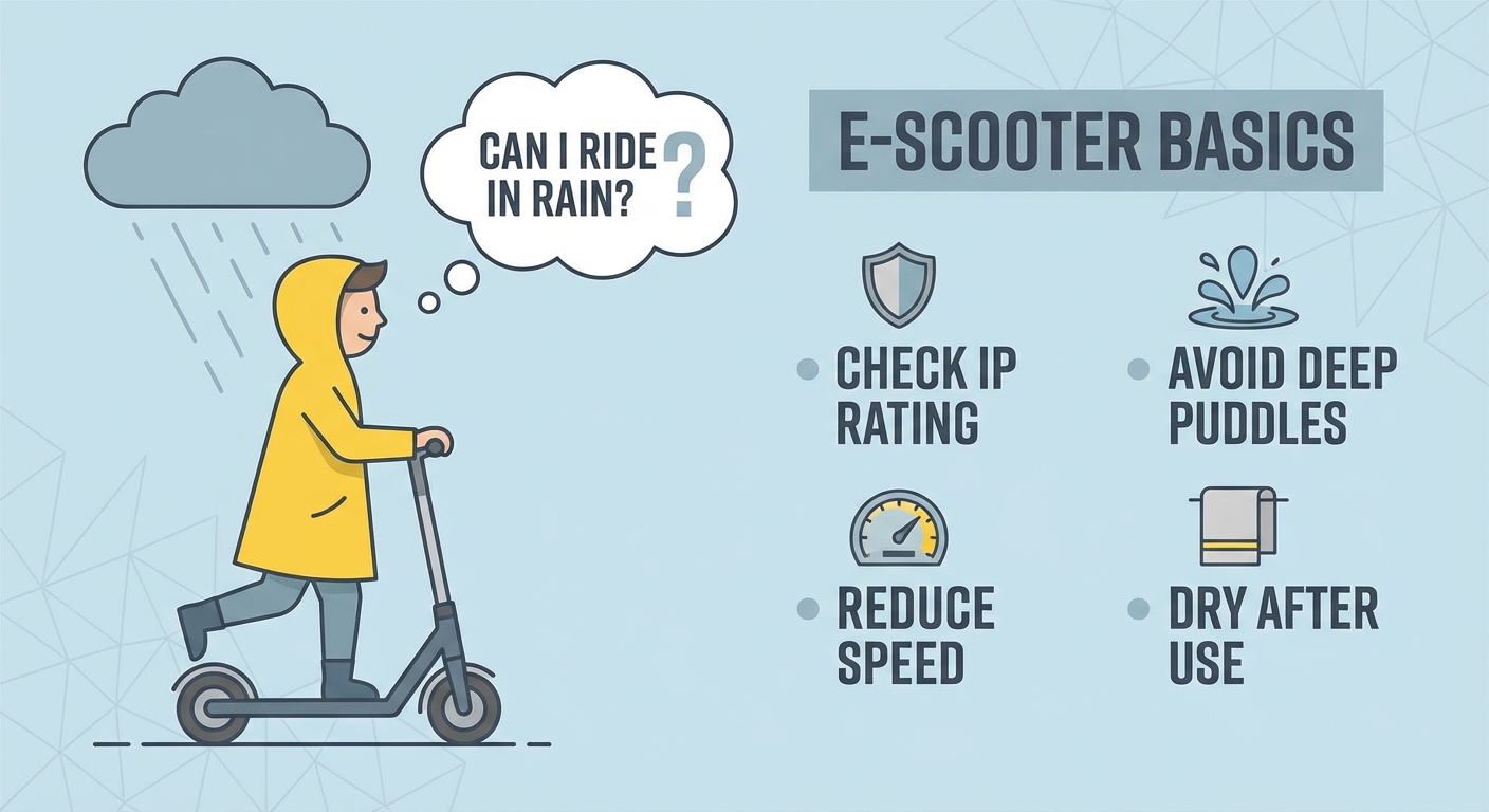 Can You Ride an Electric Scooter in the Rain? What Beginners Need to Know — image 3