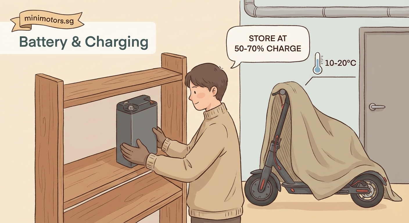 How to Store Your E-Scooter Battery During Winter or Long Breaks — image 3