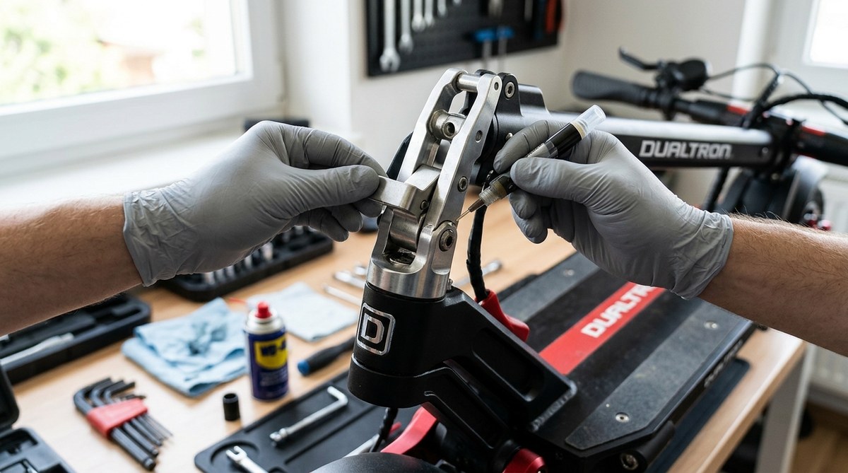 How to Inspect and Lubricate Your E-Scooter's Folding Mechanism