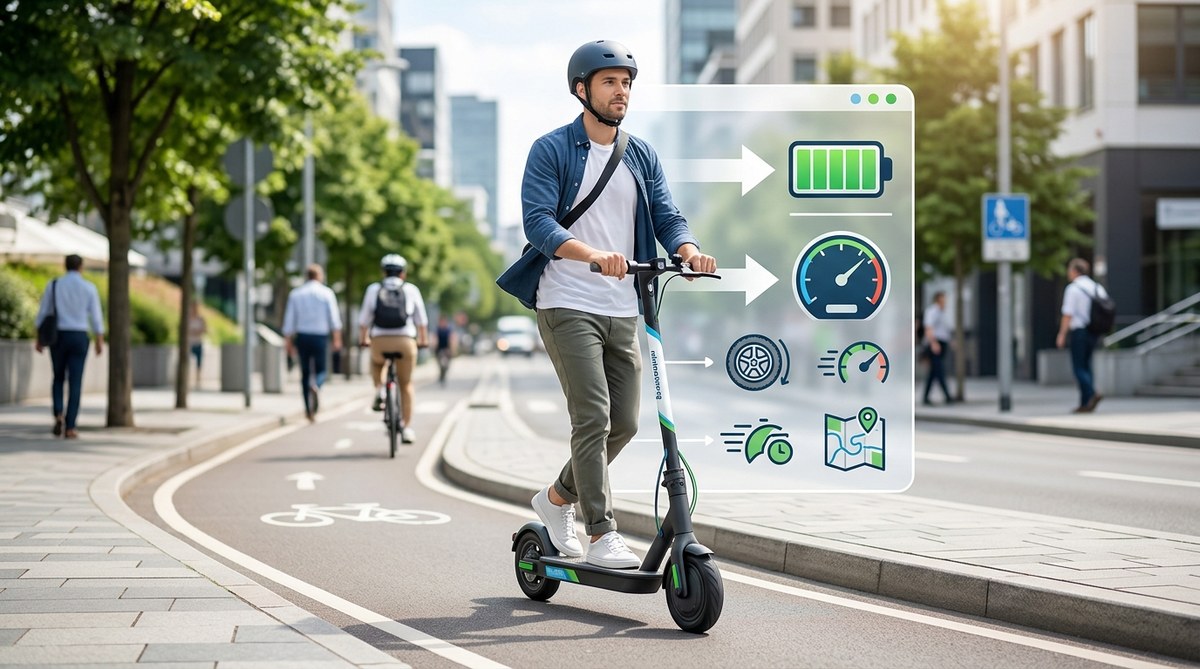 How to Maximize E-Scooter Battery Range in Real-World Conditions
