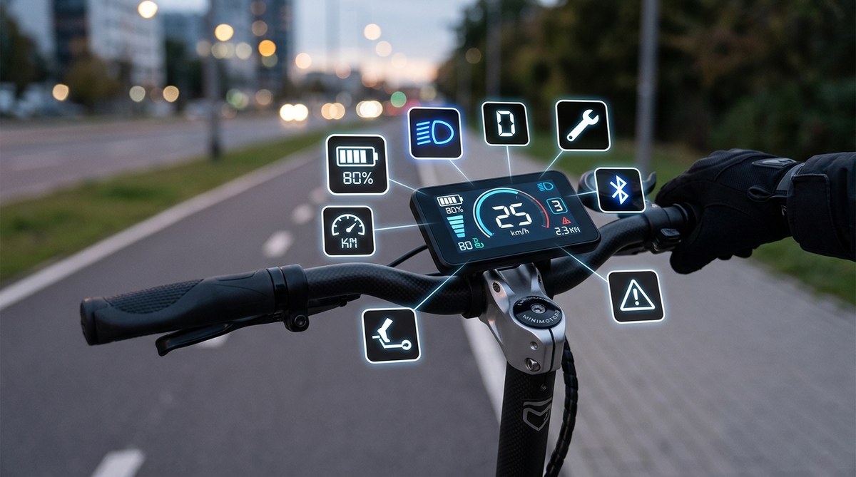 What Does Each Icon on Your E-Scooter Display Mean?