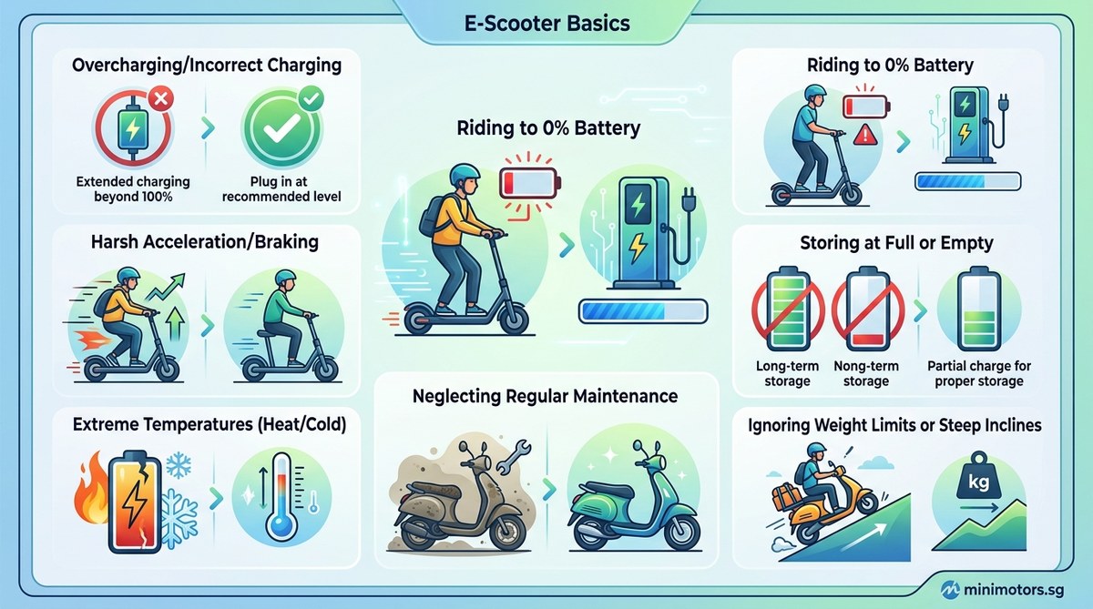 7 Common E-Scooter Mistakes That Shorten Battery Life (and How to Avoid Them)