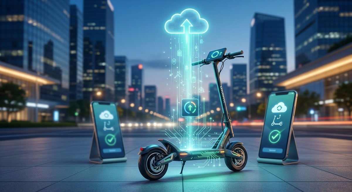 How Over-the-Air Firmware Updates Are Making Your E-Scooter Smarter Every Month