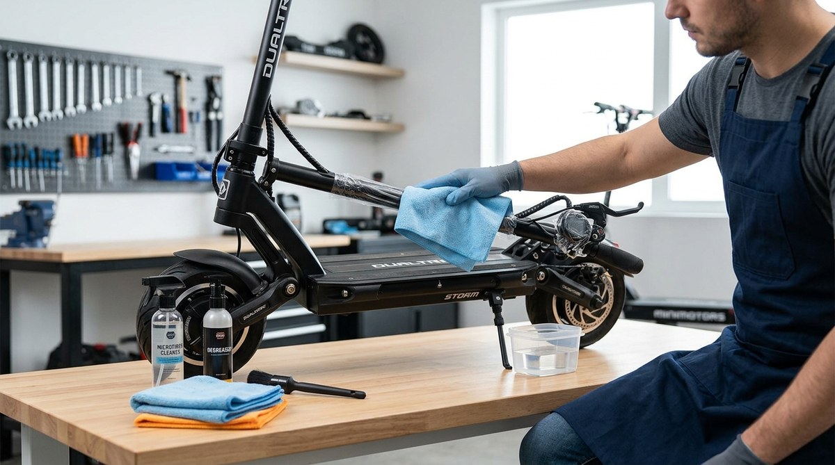 How to Clean Your E-Scooter the Right Way (Without Damaging Electronics)